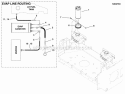Evap Canister Group Diagram and Parts List for 5900597  Simplicity Lawn Tractor