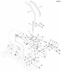 Part Location Diagram of 5102124YP Murray ROD, HYDRO LINKAGE -