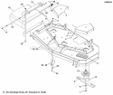48 Mower Deck - Housing Covers Spindles  Blades (5302644) Diagram and Parts List for 5900529  Simplicity Lawn Tractor