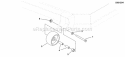 48 Mower Deck - Rollers (5301204) Diagram and Parts List for 5900529  Simplicity Lawn Tractor