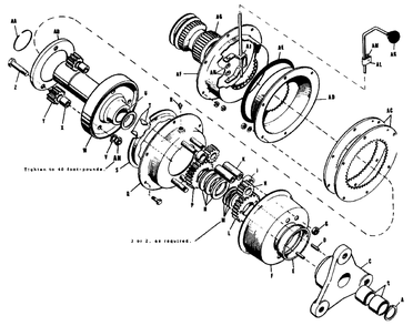 Differential Assembly-Model 450 Diagram and Parts List for 450 990165 Simplicity Lawn Tractor