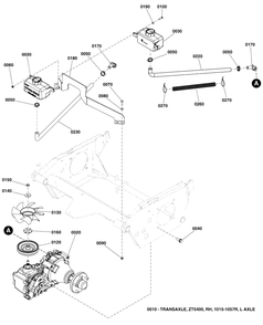 Hydraulic Group S/N: 4001063572 And Above Diagram and Parts List for 5901799  Simplicity Lawn Tractor