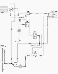 Electrical Schematic - Ignition Shutdown Diagram and Parts List for 2691668-02  Simplicity Lawn Tractor