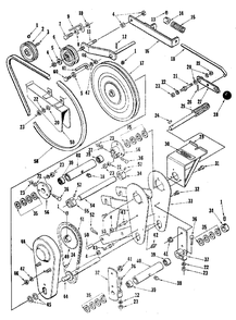 Pto Group - 540 Rpm (3852i01) Diagram and Parts List for 1600172  Simplicity Lawn Tractor Accessories