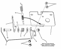 Differential Lock Group (179Dlg) Diagram and Parts List for 7085632  Simplicity Lawn Tractor Accessories