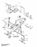 Front Axle Group - Early Models Diagram and Parts List for 1691045  Simplicity Lawn Tractor