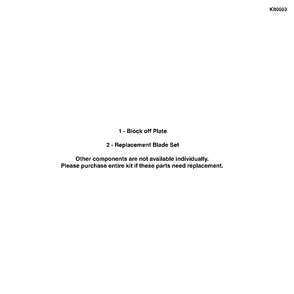 Mulch Kit - 5600587 Diagram and Parts List for 5600587 2015425347 & Above Simplicity Lawn Tractor Accessories