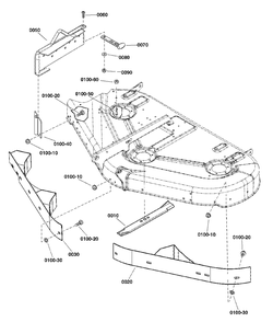 Part Location Diagram of 1721086ASM Murray BLADE-MOWER BLACK