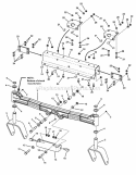 Front Axle Group (Javfraxl) Diagram and Parts List for 2690475  Simplicity Lawn Tractor