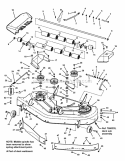 44 Mower Deck Roller Group (CeExport) (Ja44Eurf) Diagram and Parts List for 7800071  Simplicity Lawn Tractor