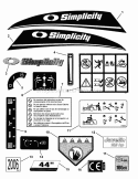 Part Location Diagram of 7022841SM Briggs and Stratton Decal warning