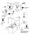 Electrical Group (Javelect) Diagram and Parts List for 2690475  Simplicity Lawn Tractor