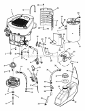 Part Location Diagram of 7300237SM Murray BRACKET MUFFLER 18HP B