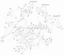 Part Location Diagram of 885016YP Simplicity Mulch Cover