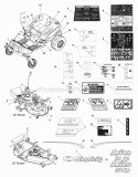 Part Location Diagram of 1733458SM Murray DECAL - HEIGHT