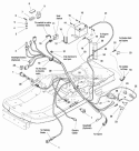 Electrical Group - Main Harness 7103103Yp (7501166) Diagram and Parts List for 7800376  Simplicity Lawn Tractor