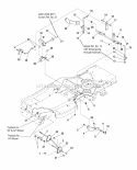 Lift Group (987488 987702) Diagram and Parts List for 2690771  Simplicity Lawn Tractor