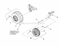 Wheel  Tire Group Diagram and Parts List for 7800378  Simplicity Lawn Tractor