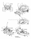 Decal Group Diagram and Parts List for 7800378  Simplicity Lawn Tractor