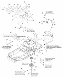 Engine Group - 21 HP Diagram and Parts List for 7800374  Simplicity Lawn Tractor