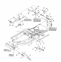 Lift Group - 42 Deck Diagram and Parts List for 7800374  Simplicity Lawn Tractor