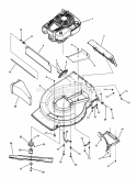 Part Location Diagram of 7072143YP Murray (C) BELT GUIDE