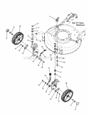 Front Wheels Group (7501947) Diagram and Parts List for 7800721  Simplicity Lawn Mower