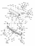 Front Axle Group Zt2000 7800768 (7501933C) Diagram and Parts List for 7800768-01  Simplicity Lawn Tractor