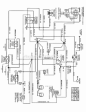 Wiring Schematic (4805Wsche) Diagram and Parts List for 7800768-01  Simplicity Lawn Tractor