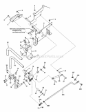 Control Group Rh WElectric Height-Of-Cut Diagram and Parts List for 7800796  Simplicity Lawn Tractor