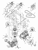 Transaxle Group - Zt27460 Zt2800 (7501591) Diagram and Parts List for 7800579  Simplicity Lawn Tractor