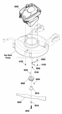 Engine  Blade Group (7502789) Diagram and Parts List for 7800870  Simplicity Lawn Mower