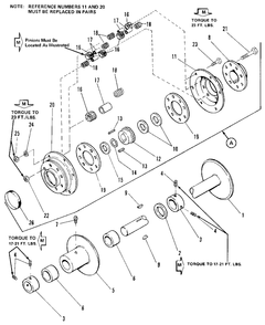 Rear Axle And Differential Group (7010 And 7016) Diagram and Parts List for 7010 1690234 Simplicity Lawn Tractor