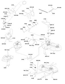 Turbo Mounting Group Diagram and Parts List for 1697362A-00  Simplicity Lawn Tractor Accessories