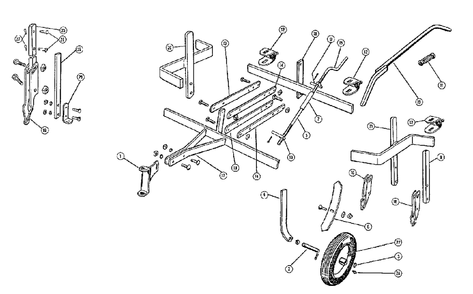 8-Inch Furrow Opener (3697i05) Diagram and Parts List for 5321  Simplicity Lawn Tractor Accessories