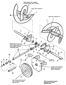 Part Location Diagram of 1718783 Simplicity Auger Assembly., Rh, 8-60