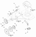Drive Group (881249Dr) Diagram and Parts List for 881249  Simplicity Lawn Mower