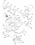 Mower Deck Group (881626) Diagram and Parts List for 881583  Simplicity Lawn Mower