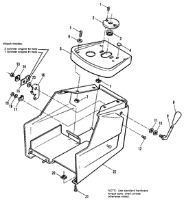 Dash Group Diagram and Parts List for 7116 1690476 Simplicity Lawn Tractor