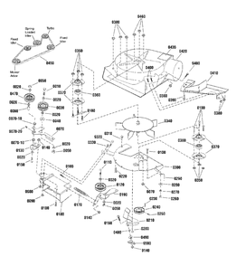 Housing Group Diagram and Parts List for 1696750-00 2016 Simplicity Lawn Tractor Accessories