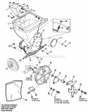 Housing  Rotor Group - Models 2C  3C Diagram and Parts List for 1692201  Simplicity Chipper Shredder