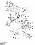 Housing  Rotor Group - Up To Serial No 5000 Diagram and Parts List for 1692203  Simplicity Chipper Shredder