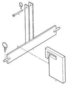 Rear Weight Group (3482i35) Diagram and Parts List for 2097395  Simplicity Lawn Tractor Accessories
