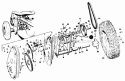 Part Location Diagram of 121039 Simplicity Lever Assembly, Shift