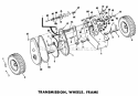 Part Location Diagram of 121306 Simplicity Gear Assembly