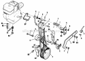 Super Roticul Mfr No 233 - Diagram 3 Diagram and Parts List for 990233  Simplicity Tiller