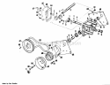 Part Location Diagram of 154099 Simplicity Pulley, Forward