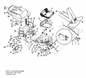 Part Location Diagram of 159086 Simplicity Support Assembly.