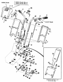 Part Location Diagram of 106780 Simplicity Housing Assembly.