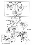 Shield Drive Pulleys Engine-23 Sno-Away Diagram and Parts List for 990426  Simplicity Snow Blower